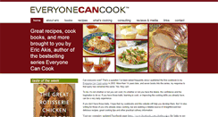Desktop Screenshot of everyonecancook.com